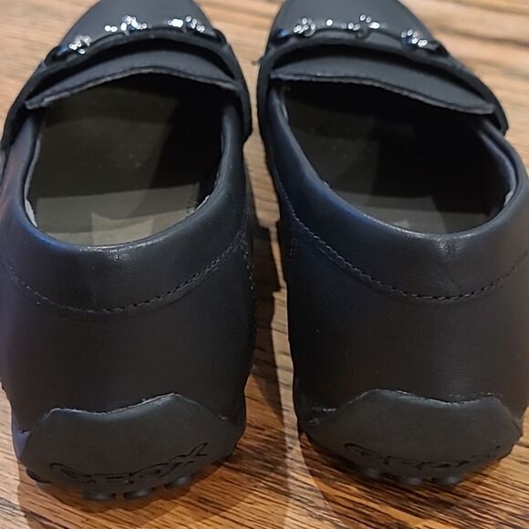 GEOX Rispira sz 5 black Italian patent Leather upper - Picture 3 of 10